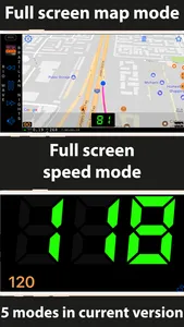 Speedometer 55 GPS Speed & HUD screenshot 2