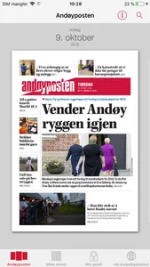 Andøyposten eAvis screenshot 0