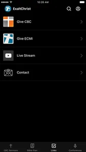 Exalting Christ Ministries screenshot 1