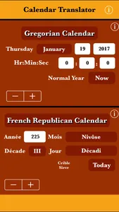 Calendar Translator screenshot 0