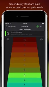 Pain Logger screenshot 1