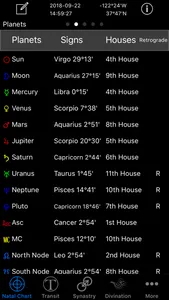 Easy Astro Astrology Charts screenshot 2