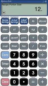 KitchenCalc Pro Culinary Math screenshot 0