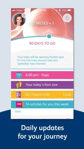 Bounty Pregnancy and Baby App screenshot 1