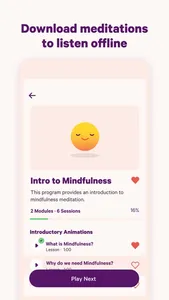 Smiling Mind: Meditation App screenshot 5