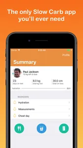 Slow Carb Diet Toolbox screenshot 0