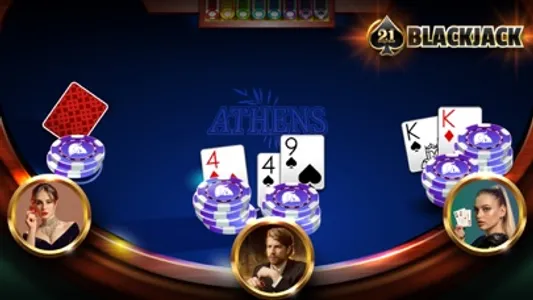 Blackjack 21: Live Casino game screenshot 0