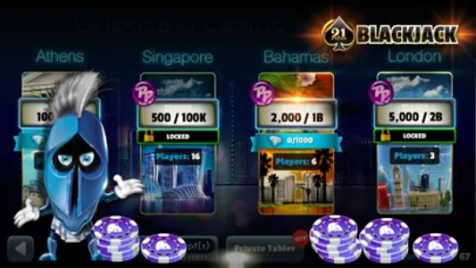 Blackjack 21: Live Casino game screenshot 1