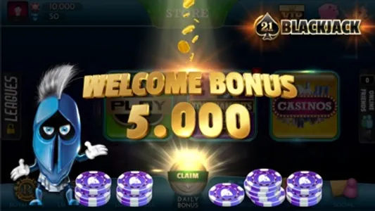 Blackjack 21: Live Casino game screenshot 2