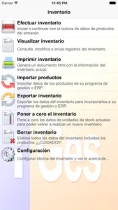 Simple Inventario screenshot 0