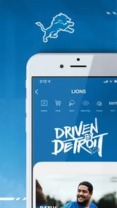 Detroit Lions Mobile screenshot 0