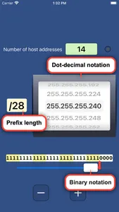 Subnet Mask Wheel screenshot 0