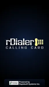 rDialer Calling Card  Dialer screenshot 0