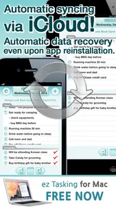 ez Tasking (todo-list+calendar+notes) for iPhone screenshot 0