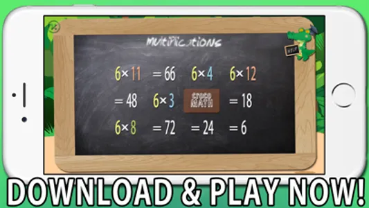 Croco Math Tables screenshot 4