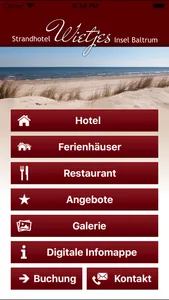 Strandhotel Wietjes Baltrum screenshot 0