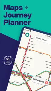 Munich Metro - map & route screenshot 0