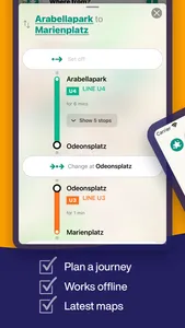 Munich Metro - map & route screenshot 2