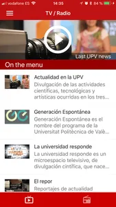 UPV -  Politècnica de Valéncia screenshot 1