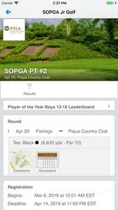 Southern Ohio PGA Jr Tour screenshot 1