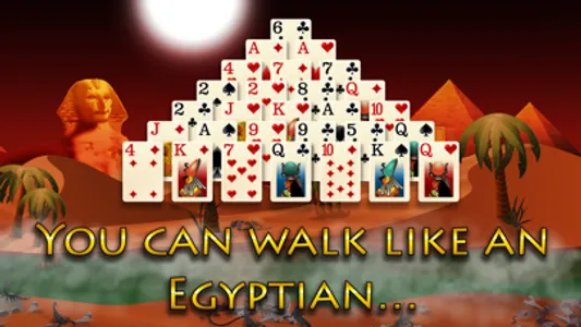 Pyramid Solitaire Mummys Curse screenshot 0