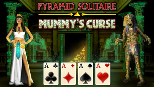 Pyramid Solitaire Mummys Curse screenshot 2