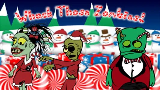 Zombie Snow Fight FREE screenshot 0