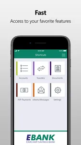 EBANK Mobile screenshot 1
