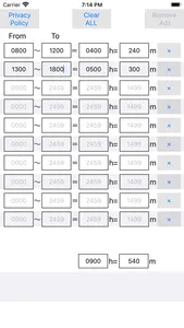 Time Calculators Total Time screenshot 0