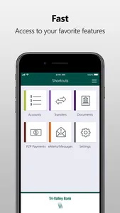 Tri-Valley Bank Mobile screenshot 1