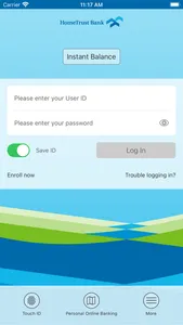 HomeTrust Mobile Banking screenshot 1