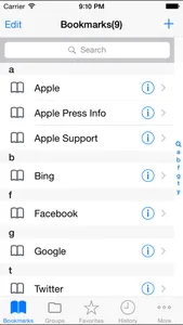 Bookmarkers screenshot 0