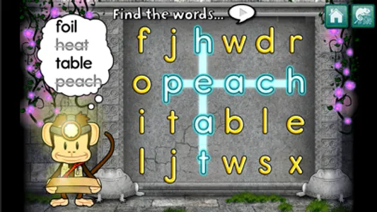 Monkey Word School Adventure screenshot 1