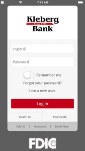 Kleberg Bank Mobile screenshot 0