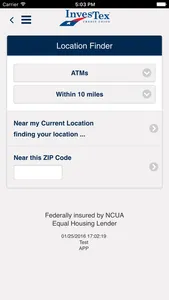 InvesTex Credit Union Mobile screenshot 3