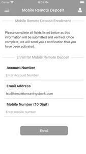 Templeton Savings Bank Mobile screenshot 3