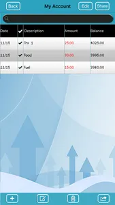 My Check Register screenshot 1