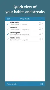 Simple Habits - Habit Tracker screenshot 0