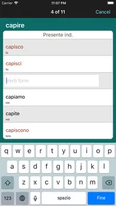 Italian Verbs & Conjugation L screenshot 5