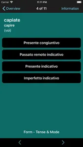 Italian Verbs & Conjugation L screenshot 6