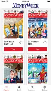 MoneyWeek screenshot 1