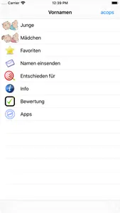 Vornamen screenshot 0