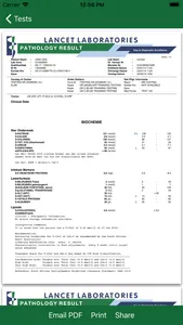 Lancet Labs Mobile screenshot 5