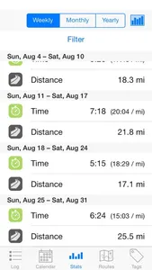 Walk Log screenshot 2