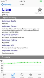 Baby Names Generator Pro+ screenshot 1
