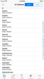 Baby Names Generator Pro+ screenshot 2