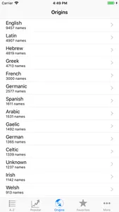 Baby Names Generator Pro+ screenshot 3