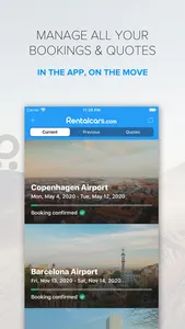 Rentalcars.com Car rental App screenshot 1