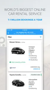 Rentalcars.com Car rental App screenshot 3