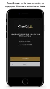 Coutts Mobile screenshot 2